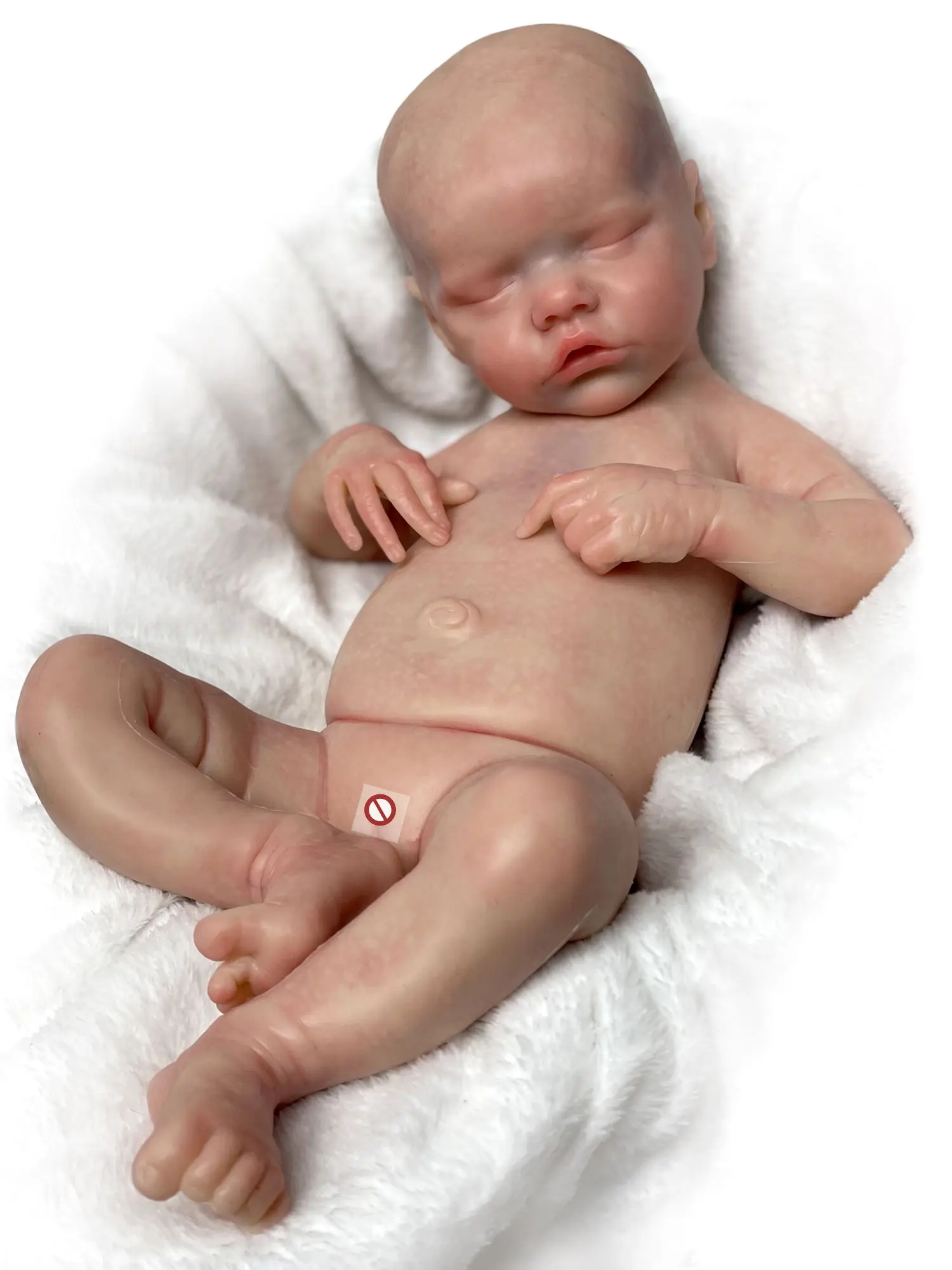 Bebe Reborn 18 Full Solid Silicone Reborn Doll Twins A&B Handmade Painted  Sleeping Baby Doll Boneca