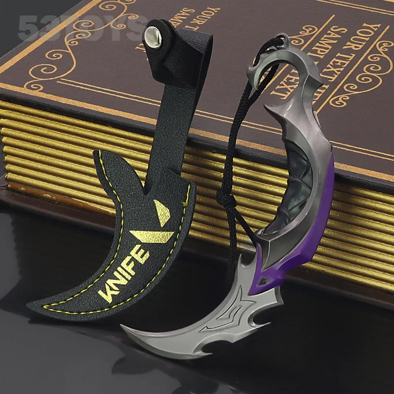 Relazant Arma Reaver Ep 5 Karambit 15Cm Metallo Karambit Gioco Periferica Samurai Spada Modello In Lega Collezione Regali Per Bambini