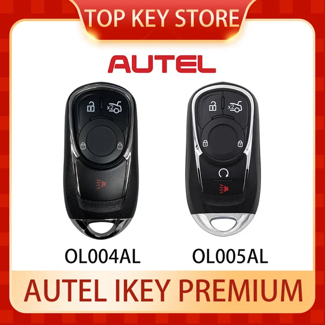 Keyless Universal Smart Key Autel Ikey CL004AL OL004AL CL005AL AT004DL OL005AL AT004EL GM004AL GM005AL KM100 IM508 IM608 XP400 2