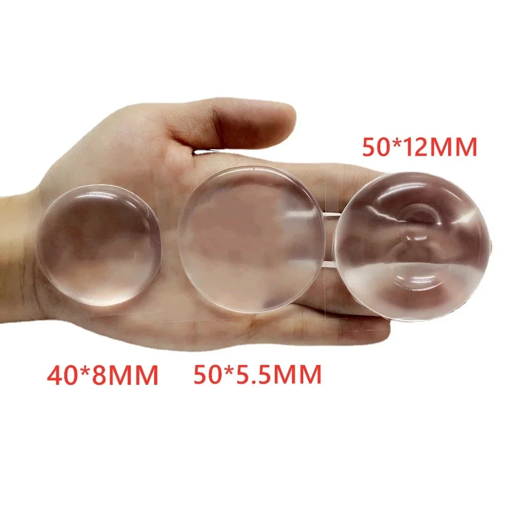 Door Stopper Self Adhesive Rubber Damper Cabinet Bumpers Silicone Furniture Pads Cushion Protective Pads 8x2MM 11x5MM
