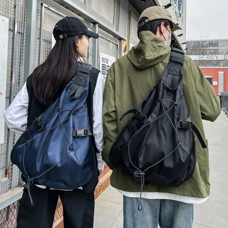 Men's Bag Large Capacity Student Personality Shoulder Bag