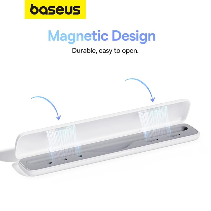 Baseus-estojo Stylus Pen Caixa de Proteção Compatível para Apple Pencil Ipad 2ª Geração 1ª Geração - Imagem 2