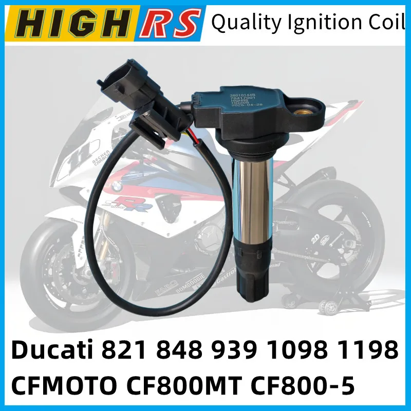 CFMOTO CF800 MT 800MT CF800-5 CF800-5A 점화 코일 DUCATI Streetfighter 848 1098 1198 0PW0-GNC-00 38010144B 38010145B