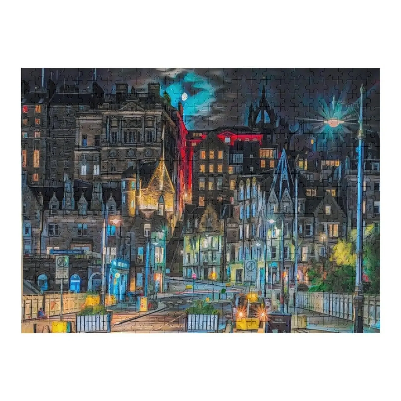 Edinburgh Jigsaw Puzzle Customized Kids Gift Custom Jigsaw Jigsaw For Kids Puzzle edinburgh jigsaw puzzle photo toddler toys personalized toy children puzzle