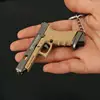 7cm Nylon ttiG34 Pistol Battlemaster Metal Toy Mini Detachable Hand Grab Model Toy keychain pendant Ornament Collection for Kids 3