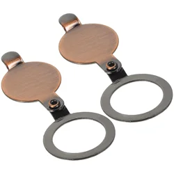 2pcs Door View Protector Peephole Cover Rotating Privacy Cover Apartment Essentials