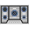 Empava 30 in. Built Cooktop in Stainless Steel with 5 Gas Stove Including A 18000 BTU Power Burner, 30IN, Silver 1