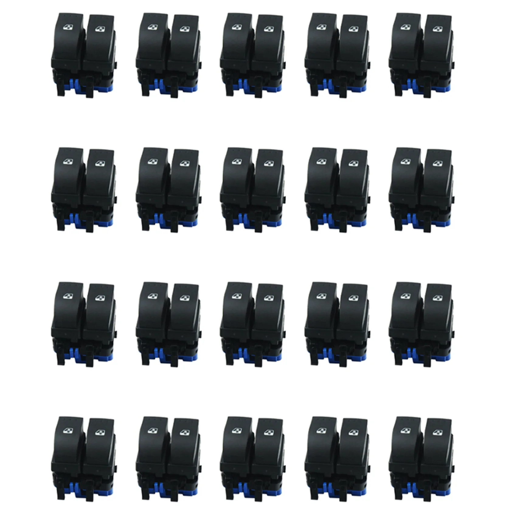 

20X for Front Electric Windows Switch for Vauxhall VIVARO / MOVANO RENAULT Megane TRAFIC II MASTER Scenic II 8200108269