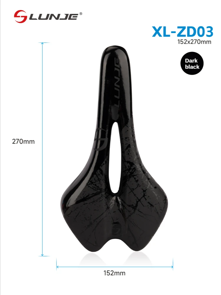 Selle Vélo Ergonomique Noire Confortable - Route/VTT - Unisexe, Neuve