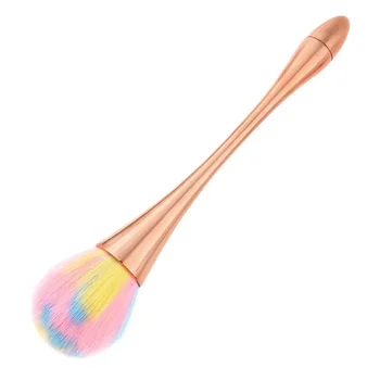 Rose Gold Blush & Powder Makeup Brush