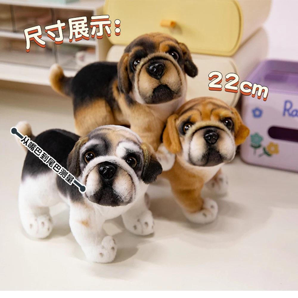 Cute Plush French Bulldog & Pug Stuffed Animals - Perfect for Cuddling, Gifting, and Home Décor