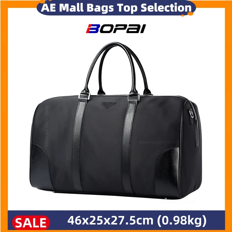 Bopai Large Capacity Travel Bag Unisex Handbag Fashion Design Carry On