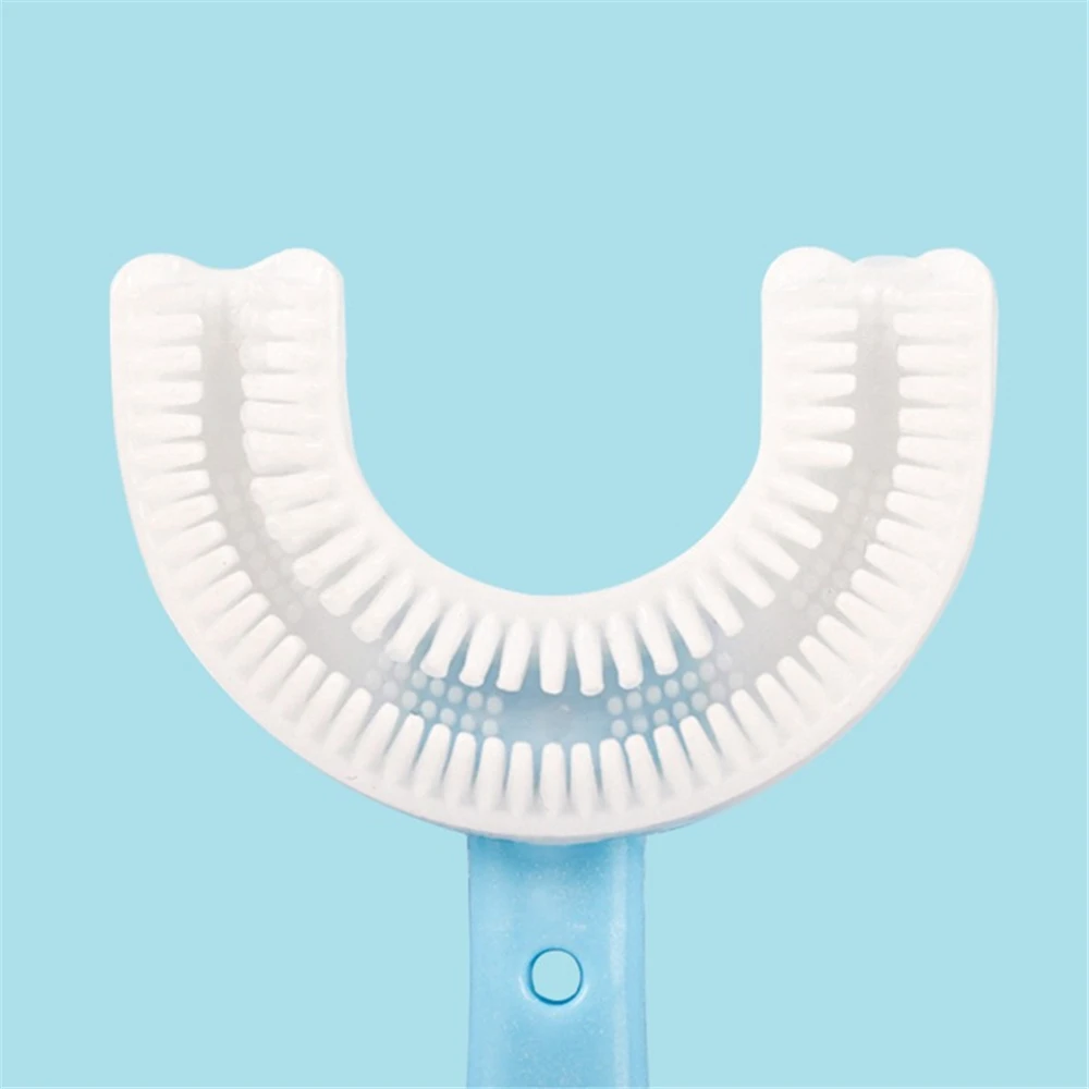 Toothbrush Children 360 Degree U-shaped Child Toothbrush Teethers Brush Silicone Kids Teeth Oral Care Cleaning 11 Toothbrush Children 360 Degree U-shaped Child Toothbrush Teethers Brush Silicone Kids Teeth Oral Care Cleaning