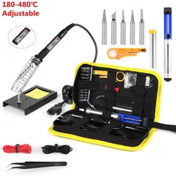 936H-20 Electric Soldering Iron Set Temperature Regulating Electric Soldering Iron 80W High Power Constant Temperature Soldering