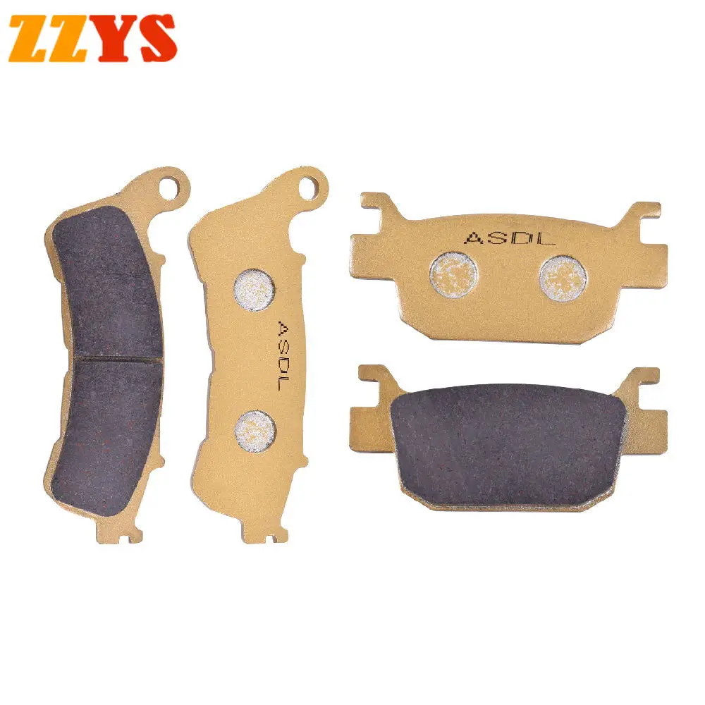Front Rear Disc Brake Pads Set For Honda Nss250 Nss250Ex Forza Ex Abs Nss 250 Ex 2005-2008 Nss250A Forza Z 2005-2006 Nss250X X
