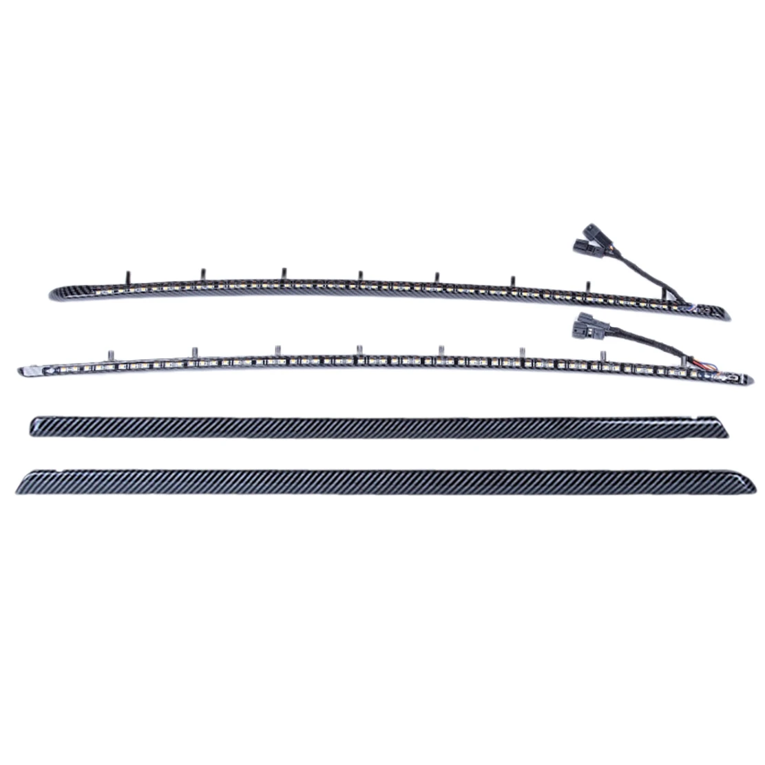 

Автомобильная осветительная полоса для внутренней двери для BMW 3 4 серии F30 F31 3GT M3 2012-2019, углеродное волокно