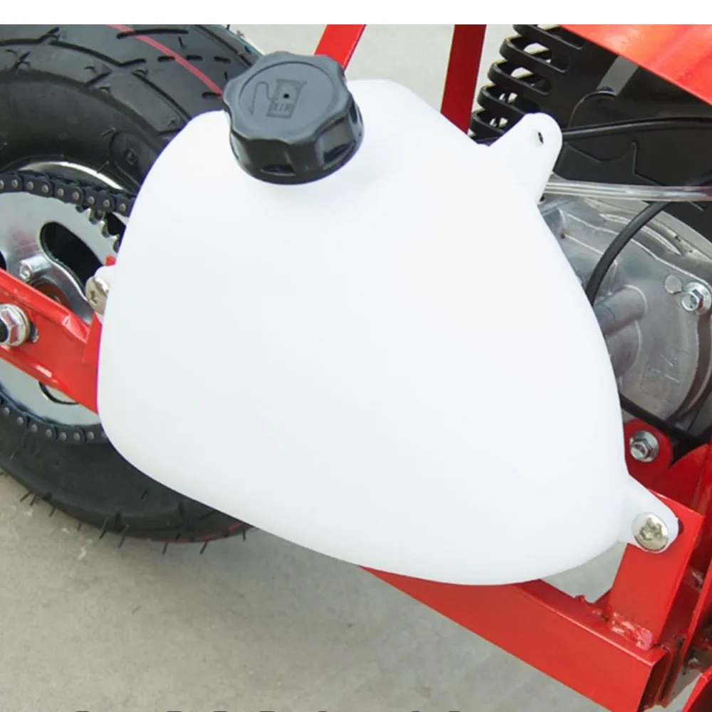 Two-stroke 52CC Gasoline Scooter Large Fuel Tank Folding Hand-pull Start Engine Gas Scooters