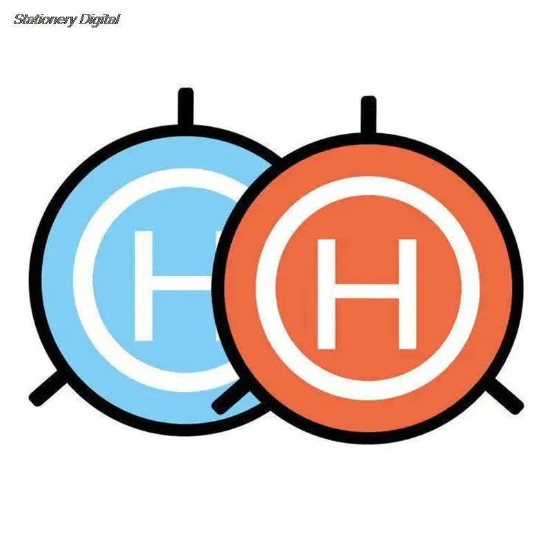 S138087bc00b241e7a97fd36bd62b1ec6i 1pc Drone Quadcopters Accessories Universal 55cm Foldable Landing Pads For DJI 40/50/60cm