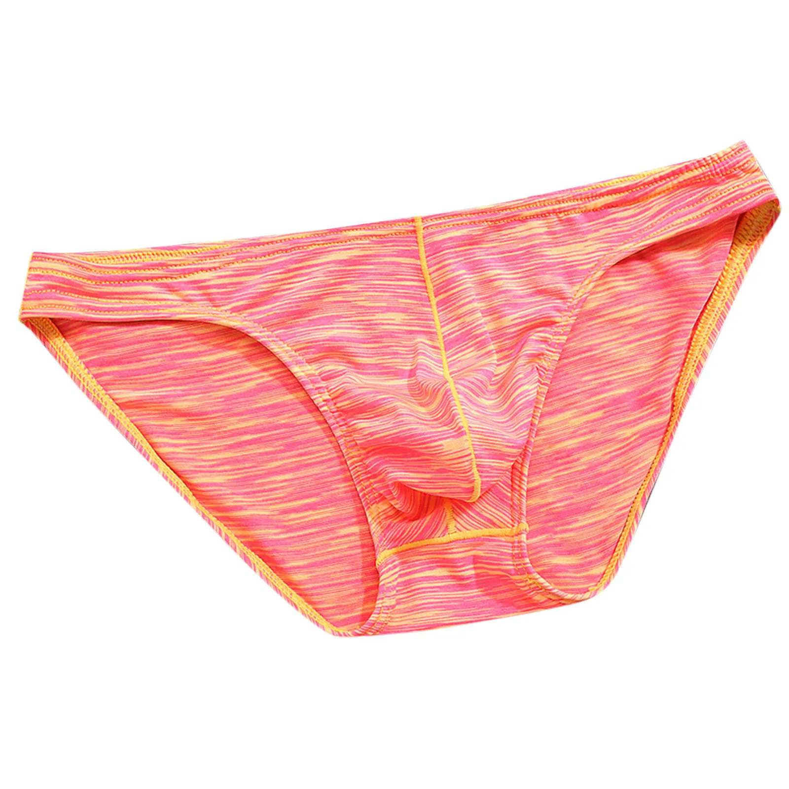 Description Picture 5 of itemMen's Triangle Boxer Shorts Funny Sexy Comfortable Breathable Shiny Underwear Summer U Convex Pouch Male Panties мужские трусы