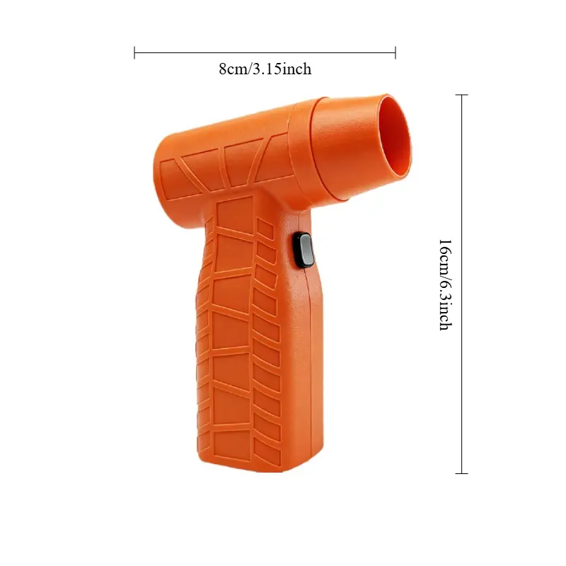 Powerful Air Blower 600g Thrust Rechargeable Blower 198km/h Wind Speed Brushless Air Duster 18650 Battery Removal Dryer for Car - Image 8