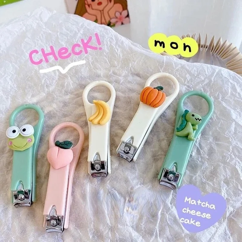 Cute Frog-Themed Cartoon Baby Nail Clipper