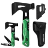 FLISSA 14 in 1 Multitool Camping Hatchet with Sheath Multifunctional Ax with LED Light Camping Woodworking Outdoor Survival Tool 1