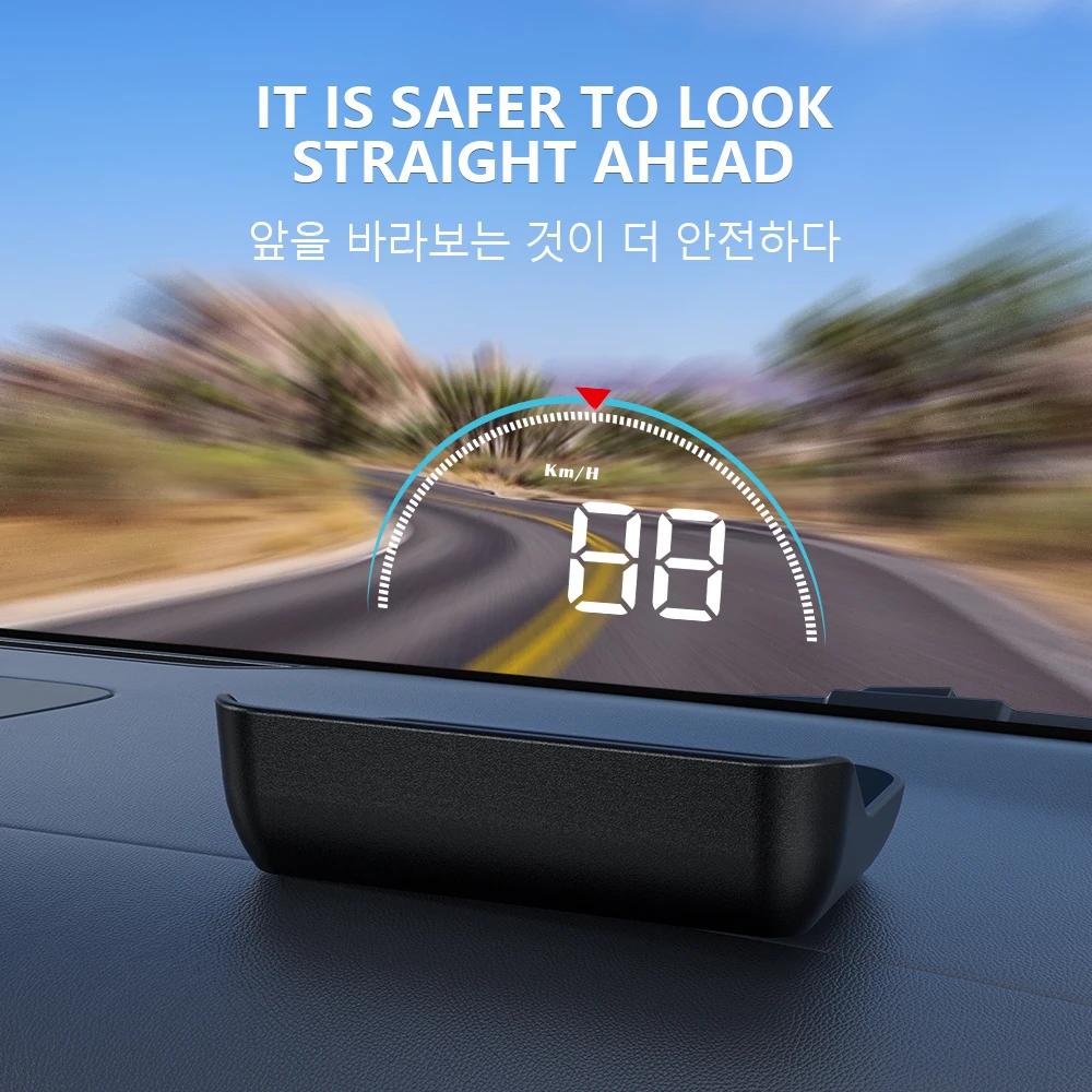 WIIYII M8 HUD  ÷, ڵ OBD2 II EUOBD   ý ,   ڵ   溸