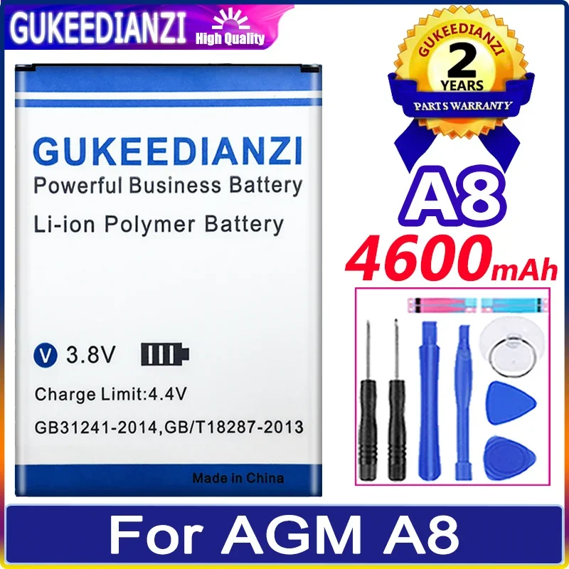 

Фотоаккумулятор 4600 мАч для смартфонов AGM A8 SE li-ion