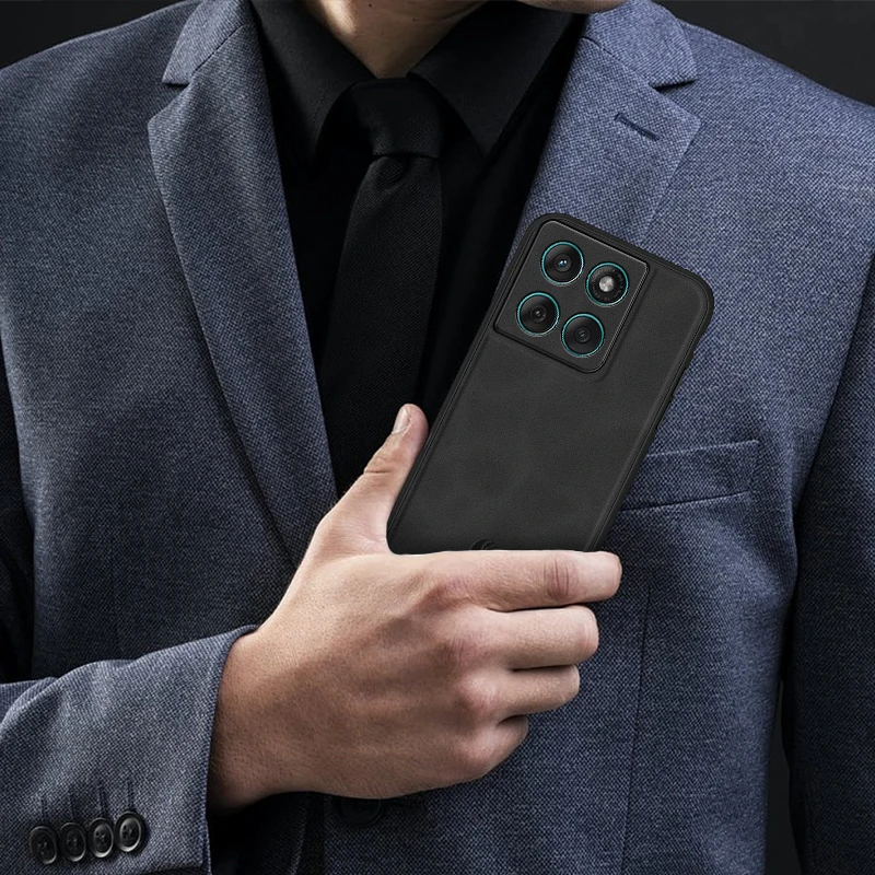 Retro Matte PU Leather Shockproof Magnetic Cover