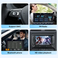 AINAVI 7 "autoradio pour VW Golf 5 T5 Polo 5 Passat B6 B7 Tiguan Jetta MK 6 sans fil Carplay Android Auto voiture multimédia BT 2 din 6