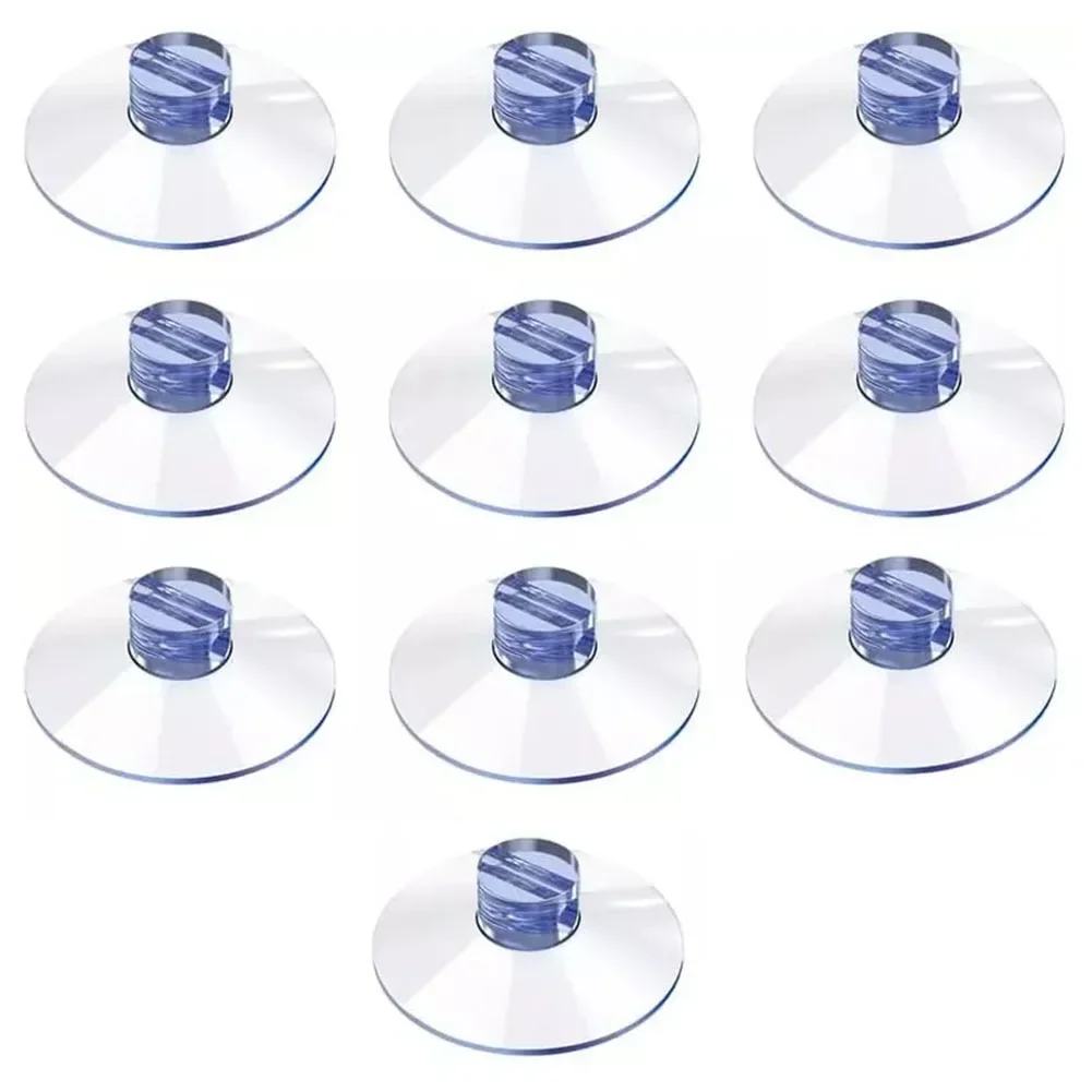 10 Pcs Shower Box Connectors Suction Cups Without Hooks For Bathroom Clear Sucker Pads Strong Adhesive Suction Holder