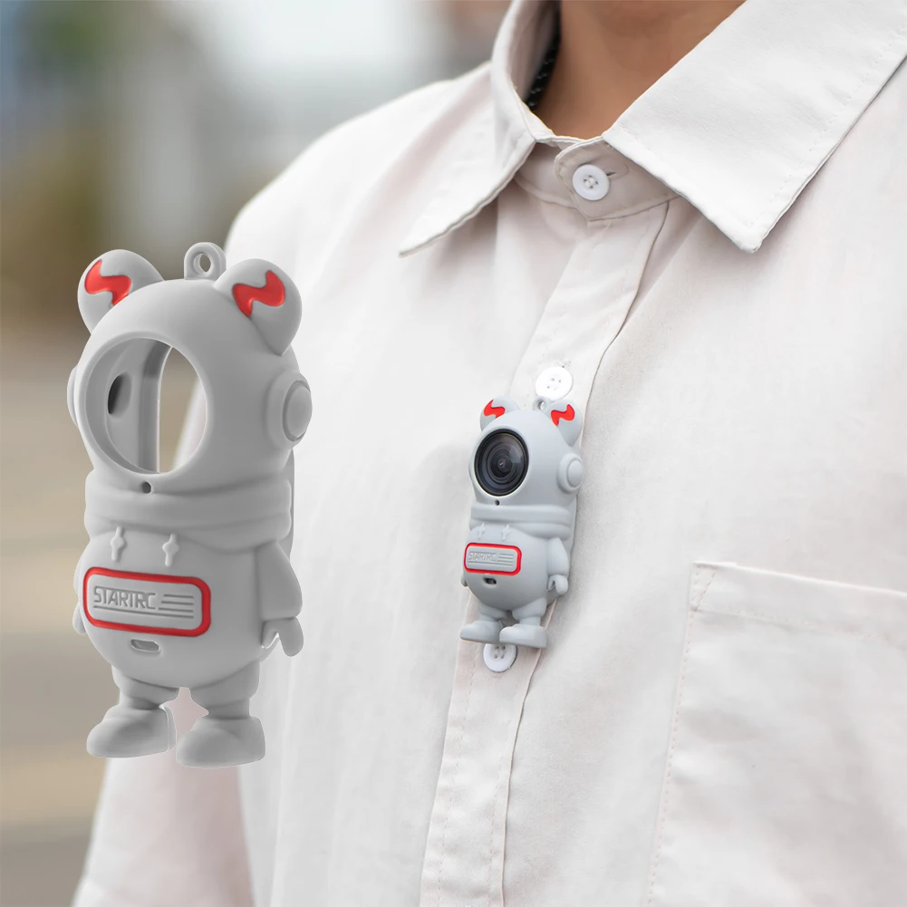 Silicone Protective Cover For Insta360 Go3/ Go 3S Camera Accessories Full Protector Case Scratch-proof Lens Cap Sleeve Anti-Drop