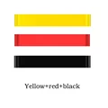 Yellow-Red-Black