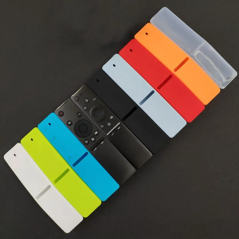 Silicone Remote Case 1Pc Available in 6 colors For Samsung Smart TV Voice Version Remote Control UA55KU6300J UA65KS9800