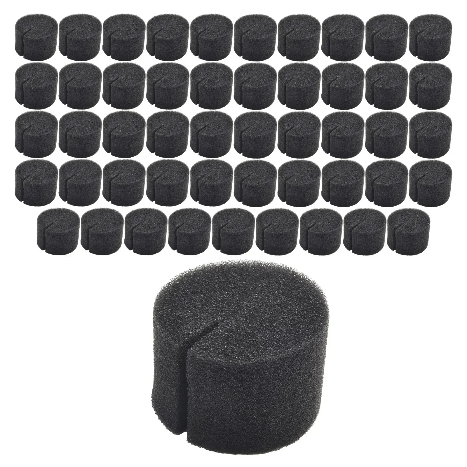 50pcs High Quality New Gardens Clone Collars Black Random Style Cloning Foam Neoprene Non Toxic PH Neutral Plants
