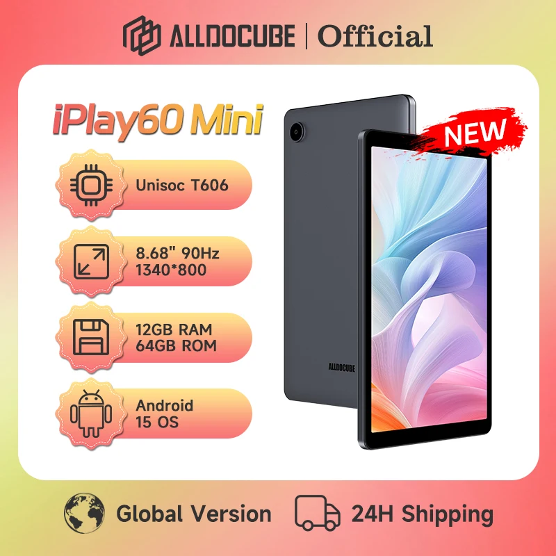 ALLDOCUBE iPlay60 Mini Tablet 8.68'' 90Hz Display Unisoc