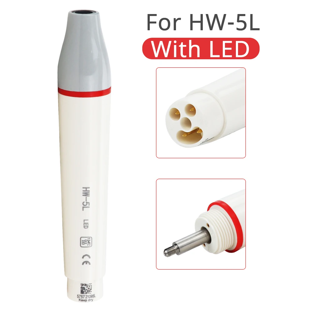 Pièce à Main Ultrasonique Dentaire LED - Compatible Woodpecker/EMS/DTE