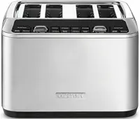 CPT-540 4-Slice Motorized Toaster Black Made Easy with The Removable Crumb Tray Multiple Baking Functions 1