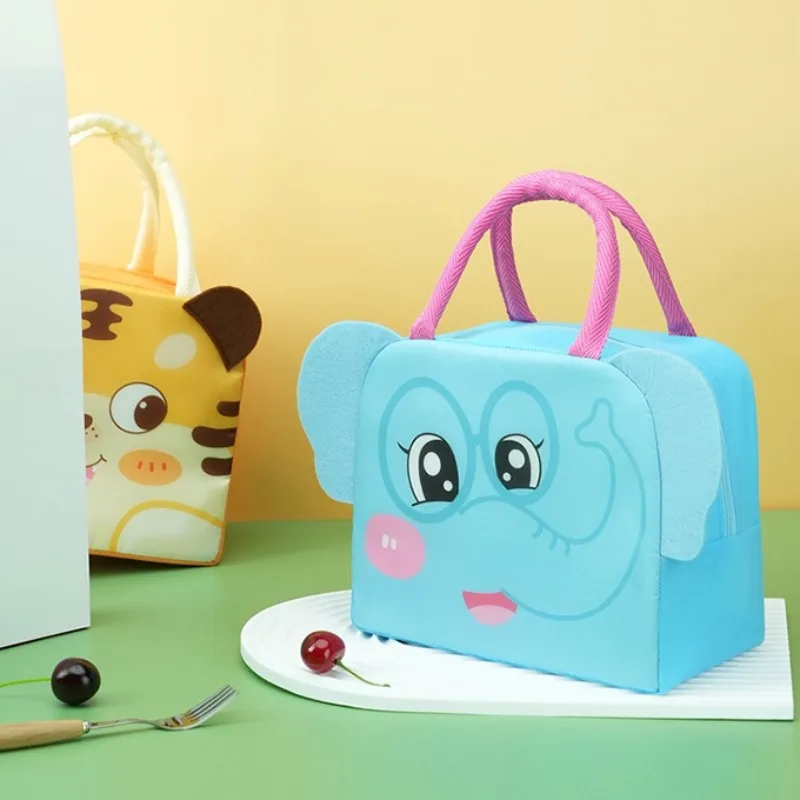 Cute Children Lunch Bag Cartoon Thermal Insulated Box School Portable Kids Handbag Outdoor Waterproof Picnic Lunch Bags Сумки 6