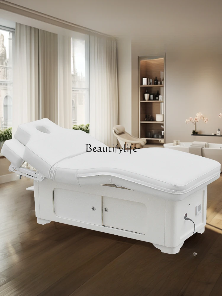 Electric Beauty Bed Beauty Salon Special Lifting High-End Advanced Solid Wood