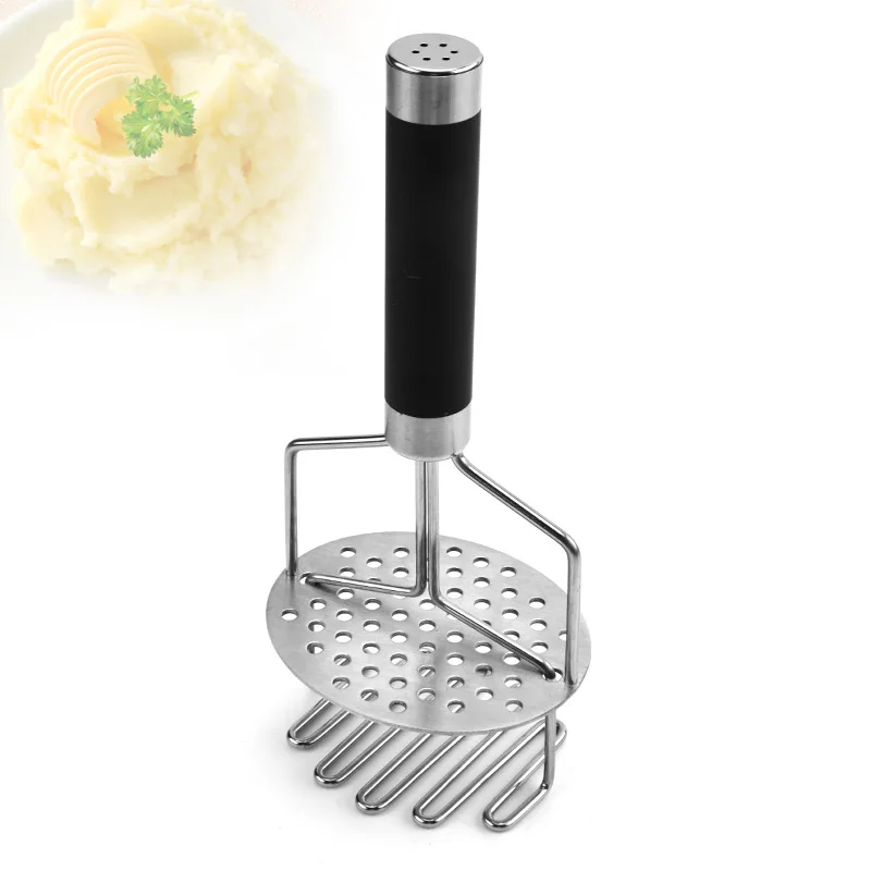 

Kitchen Tools Double Stainless Steel Potato Press, Potato Mashed Masher, Sweet Potato Fruit Manual Clay