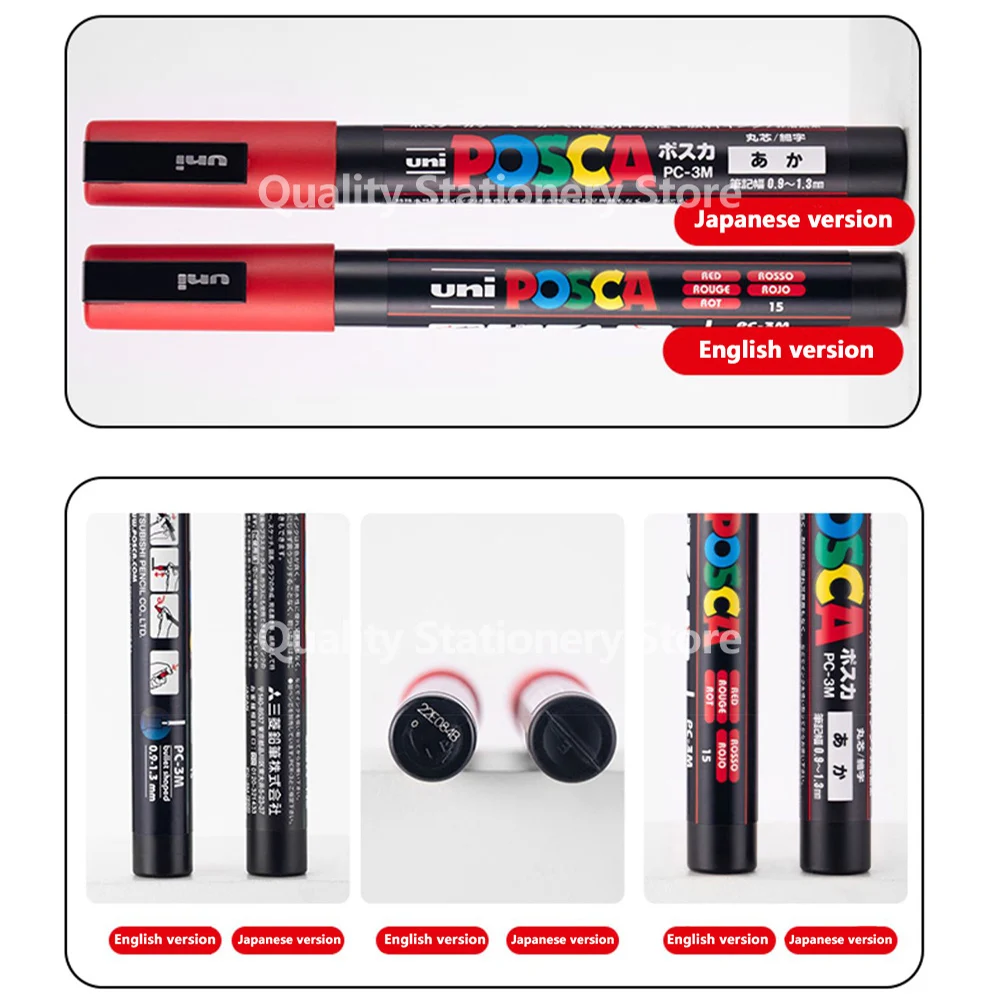 1 UNI POSCA PC-1M Marker Art Supplies