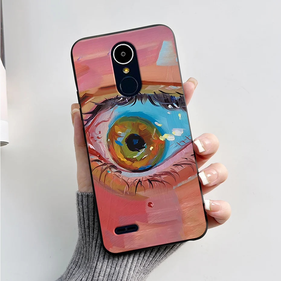 Soft Cute Cartoon Silicone Black Shockproof Case Cover