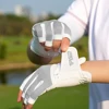 PGM Women's Open Finger Golf Gloves Adjustables Breathable Mesh PU Sunscreen Finger Cover Golfs Accessories For Golfs Lovers 3