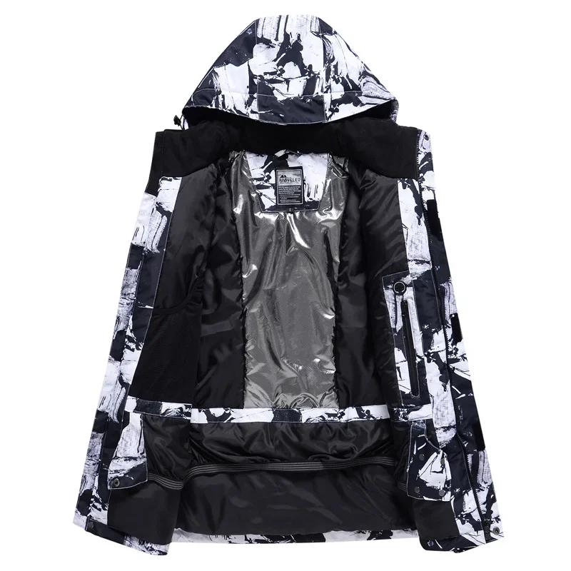 New Ski Suit Single Board Double Board Men's and Women's Winter Outdoor Warm and Windproof Ski Suit