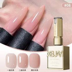 6 - Piece Ice - Transparent Nude Pink Nail Gel Set - 15ml Phototherapy Polish (M08)