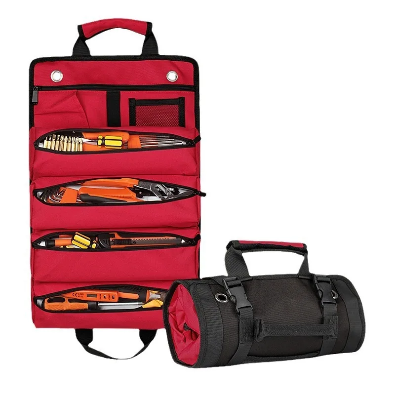 

Multi-Purpose Tool Bag Professional High Quality Multi Pocket Hardware Tools Pouch Roll UP Small Portable Tools Organizer Bag