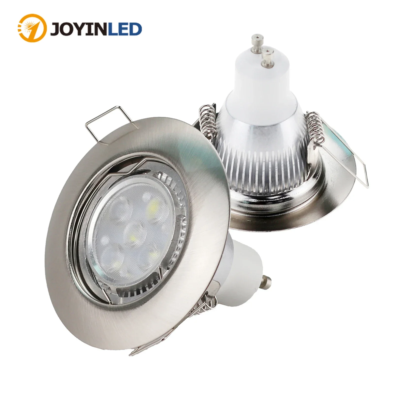 High Quality MR16 GU10 Bulb Holder Recessed LED Spotlights Frame Adjustable Ceiling Light Led Holders Cutout 45mm