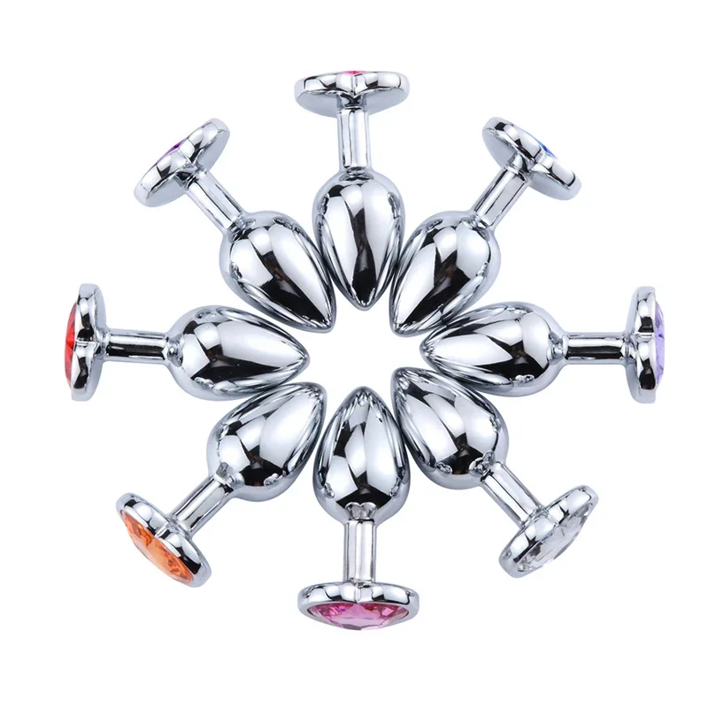 Anal Plug Waterproof Stainless Steel Smooth Touch Sex Toys For Men/Women/gay Butt Dilator