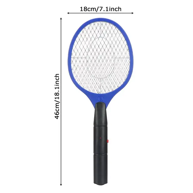 Electric Fly Insect Bug Zapper Bat Handheld Insect Fly Swatter Racket Portable Mosquitos Killer Pest Control For Bedroom Insects 3